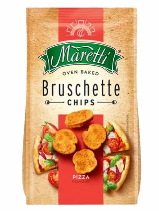Maretti Oven Baked Pizza Flavor Bruschette Chips 70G