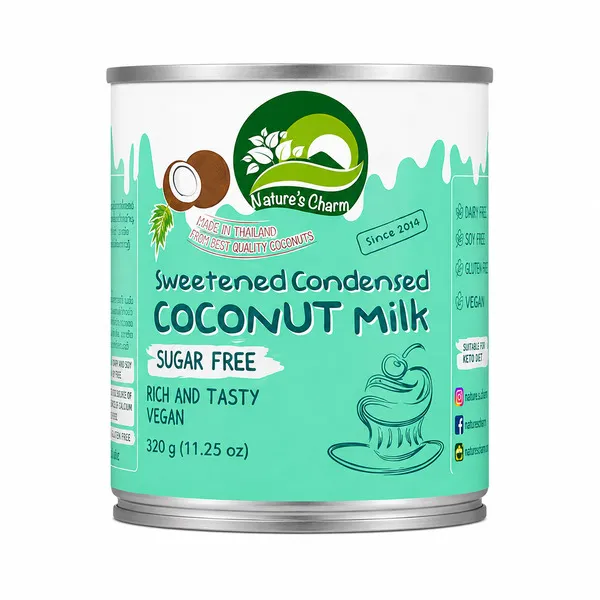 Nature's Charm Sweetened Condensed Coconut Milk 320G