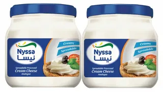 نيسا جبنة كريمية معالجة قابلة للدهن، 500X2 جم