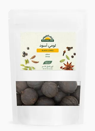Natureland Organic Dried Black Limes 150G