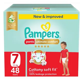 Pampers Ultimate Comfort Giant Size 7 Pants (17+ kg) 48pcs