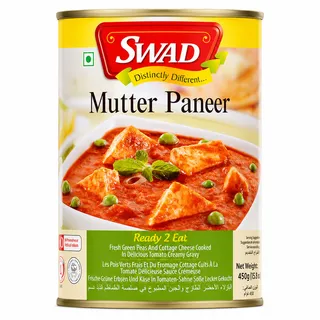Swad Mutter Paneer Ready To Eat 450G