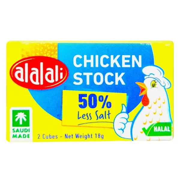 Al Alali Chicken Stock 50% Less Salt 18G