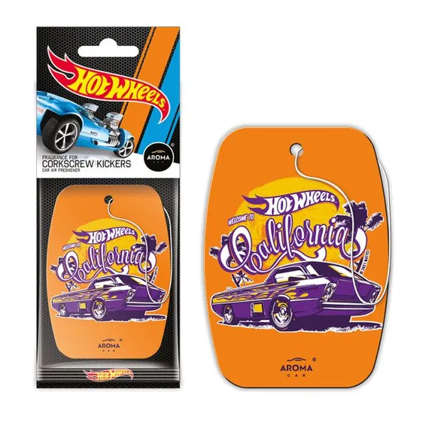 Aroma Car Air Freshener Apple Hot Wheels