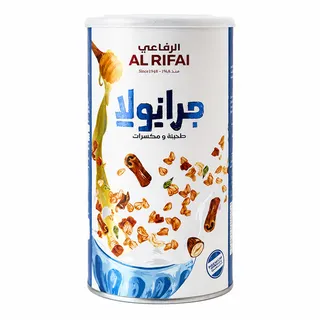 محمصة الرفاعي جرانولا بالطحينة و المكسرات 300 جم?