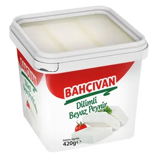 Bahcivan Sliced White Cheese 420G