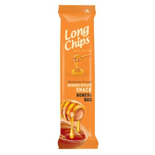 Long Chips Honey BBQ Potato Chips 75G