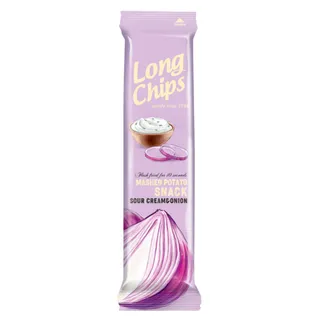 Long Chips Sour Cream & Onion Potato Chips 75G
