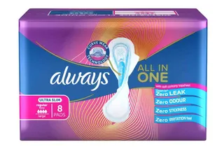 Always All In One Ultra Large Slim Pads 8 Pads