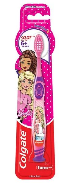 Colgate Kids Barbie Extra Soft Toothbrush (6+ Years)