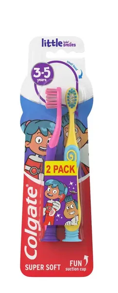 Colgate Kids Super Soft Toothbrush (3-5 Years) 2Pcs