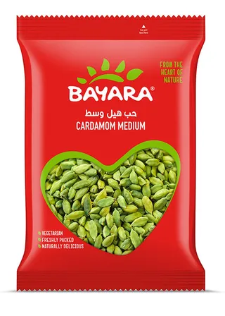 Bayara Medium Cardamom Pods 100G