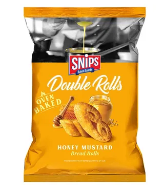 Snips Double Roll Honey Mustard 80G