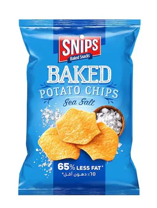 Snips Sea Salt Baked Potato Chips 42G
