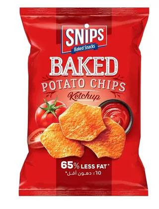Snips Ketchup Baked Potato Chips 42G