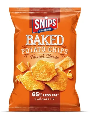 Snips French Cheese Baked Potato Chips 150G