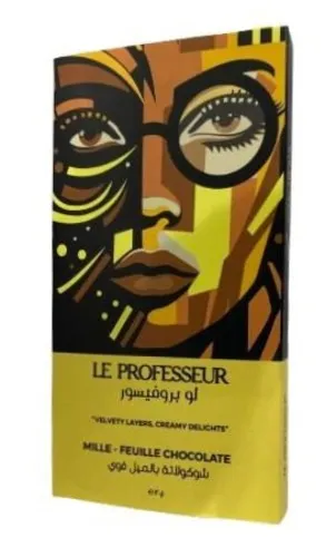 Le Professeur Mille Feuille Chocolate 120G