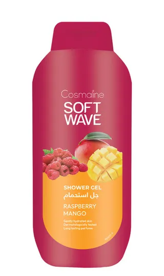 Cosmaline Soft Wave Raspberry Mango Shower Gel 650ml
