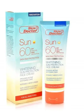 سكين دكتور كريم واقي من الشمس مبيض SPF60 125 مل