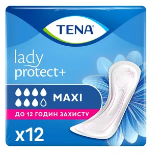 Tena Lady Pads Maxi 12s
