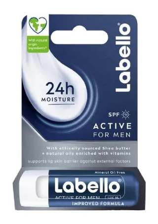 Labello Men Active Lip Balm 4.8G