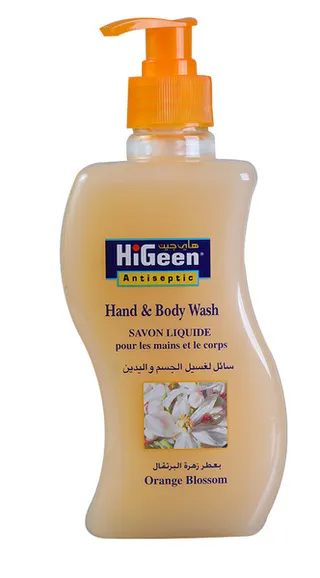 HiGeen Antiseptic Orange Blossom Hand & Body Wash 500ml