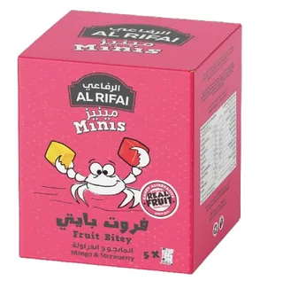 Al Rifai Roastery Minis Mango & Strawberry Fruit Bitey 5Pcs