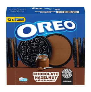 Oreo Chocolate Hazelnut Crème Flavoured Biscuit 35.5G