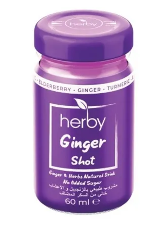 Herby Ginger & Herbs Natural Drink 60Ml
