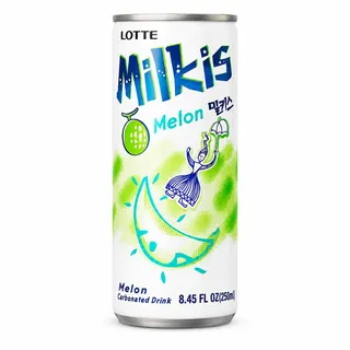 Lotte Milkis Melon Carbonated Drink 250Ml