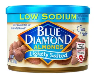 Blue Diamond Almonds Lightly Salted Can 170g