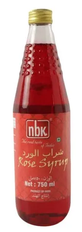 NBK Rose Syrup Concentrate 750Ml