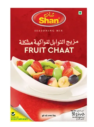 Shan Seasoning Mix Fruit Chaat 2X50G