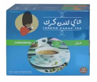لندن كرك شاي أسود بالهيل 20 جم