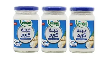 جبنة كريمية مطبوخة من بينار، 3 × 240 غرام