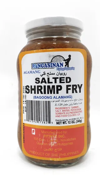 Pangasinan Bagoong Alamang Salted Shrimp Fry 340G