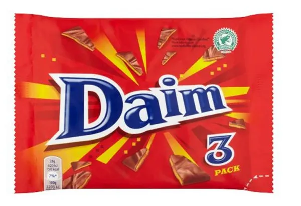Daim Milk Chocolate With Crunchy Caramel 84G