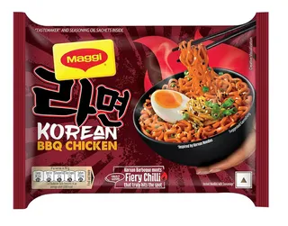 Maggi Korean Bbq Chicken Noodles 90G