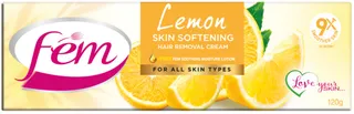 Fem Lemon Skin Softening Hair Removal Cream 120G