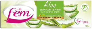 Fem Aloe Skin Softening Hair Removal Cream 120G