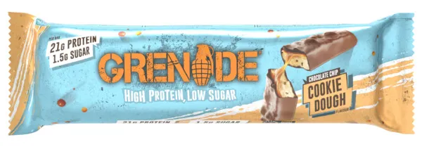 جرينيد كارب كيلا بار بروتين بنكهة عجينة كوكيز برقائق الشوكولاتة 60 جم