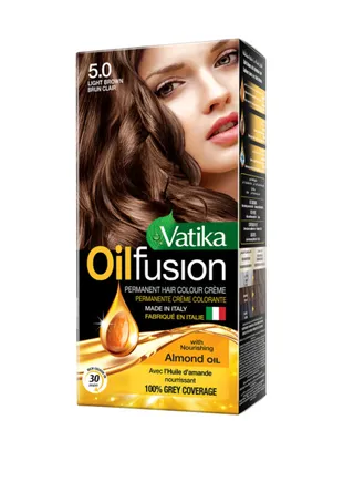 Vatika 5.0 Light Brown Hair Color Creme