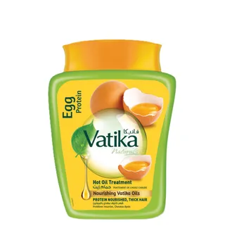 Vatika Egg Protein Hot Oil Treatment Hot Oil 1Kg