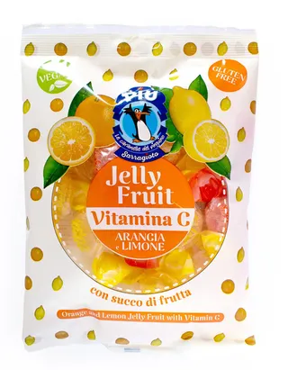 Piu Sarragioto Jelly With Vitamin C Orange & Lemon 130G