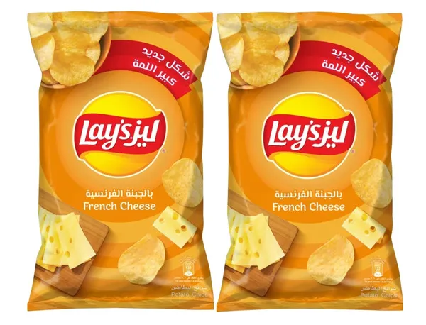 Lay's French Cheese Flavored Potato Chips 2X165G