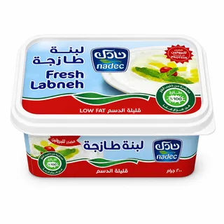 نادك لبنة قليلة الدسم 180 جم