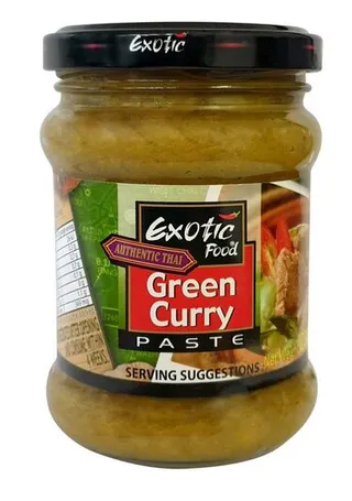 Exotic Food Thai Green Curry Paste Jar 220G