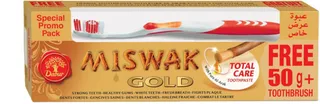 Dabur Miswak Gold Toothpaste 50G + Toothbrush