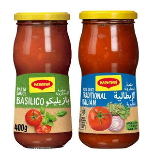 Maggi Basilico & Traditional Italian Pasta Sauce Duo 2X400G