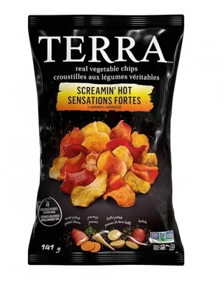 Terra Screamin' Hot Vegetable Chips 141G